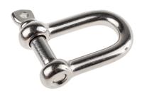 124-4855 RS PRO D-Shackle, Stainless Steel
