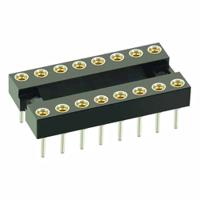 d2814-42 HARWIN, D2 2.54 mm, 7.62 mm Pitch Vertical 14 Way, Through Hole Standard Pin Open Frame IC Dip Socket, 1A