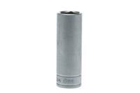 m1206196-c Teng Tools 1/2 in Drive 19mm Deep Socket, 6 point, 79 mm Overall Length