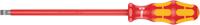 05006135001 Wera Slotted Insulated Screwdriver, 8 mm Tip, 200 mm Blade, VDE/1000V, 287 mm Overall