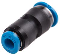 qsm-6-4 Festo QSM Series Reducer Nipple, Push In 6 mm to Push In 4 mm, Tube-to-Tube Connection Style, 153327