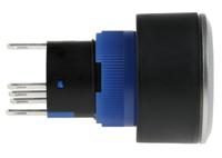 175-8297 RS PRO Illuminated Push Button Switch, Momentary, Panel Mount, 22.2mm Cutout, SPDT, Red LED, 250V ac, IP65