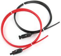 solpan-1f1m-1m Seeit Solar Cable 2 mm² CSA 55 A, -40 → 90 °C 2 x 0.90m Black, Red