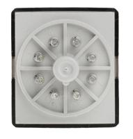 601290240040 Finder Plug In Power Relay, 24V dc Coil, 10A Switching Current, DPDT
