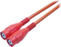 679770-100-22 Staubli Test lead, 1kV, Red, 1m Lead Length