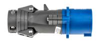 0-520-42 Legrand HYPRA Series, IP44 Blue 2P+E Industrial Power Plug, Rated At 16A, 200 → 250 V