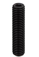 287-3984 Black, Self-Colour Steel Hex Socket Set M6 x 25mm Grub Screw