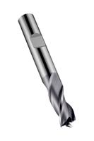 s93370 Dormer End Mill, 7mm Cutter, Solid Carbide, 8 mm Shank, 19mm Cut Length