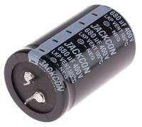 706-3376 RS PRO 680μF Aluminium Electrolytic Capacitor 400V dc, Snap-In