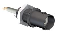 679764-21 Staubli, Jack Panel Mount BNC Connector, Solder Termination, Straight Body