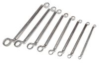 2m8t Bahco 2M Series 8-Piece Spanner Set, 6 x 7 → 20 x 22 mm, Alloy Steel