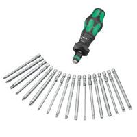 05057482001 Wera  Interchangeable Screwdriver Set, 18-Piece
