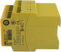 774709 Pilz PNOZ X PNOZ X10 4 Auxiliary Contacts Safety Relay 24V dc, Single/Dual-Channel 6 Safety Contacts