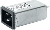 51300001 Schurter 16A, 250 V ac Panel Mount Filtered IEC Connector 5130.0001