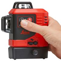 912969 Leica 635Nm Laser Colour Red 3 Line Laser Level