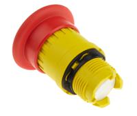 xb5as9442 Schneider Electric Harmony XB5 Series Key Release Emergency Stop Push Button, Panel Mount, 22mm Cutout, 1NC