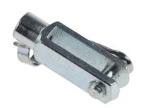 312-0185 RS PRO Steel M5 x 0.8 Clevis, 36mm x 10mm