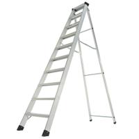 285-140 RS PRO Aluminium 10 steps Step Ladder, 3.23m open length