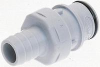 hfc22812 Colder Products Hose Connector, Straight Hose Tail Coupling, NPT 1/2in 1/2in ID, 4.2 bar
