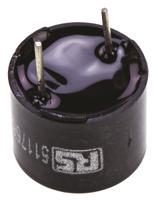 171-0862 RS PRO 85dB PCB Mount Continuous Internal Magnetic Buzzer Component, 12 (Dia.) x 9.5mm, 8V dc Min, 12V dc Max
