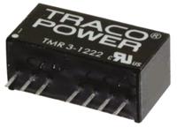 tmr-3-1222wie TRACOPOWER TMR 3WIE DC-DC Converter, ±12V dc/ ±125mA Output, 4.5 → 18 V dc Input, 3W, Through Hole, +85°C Max