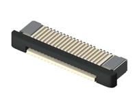 zf5s-50-01-t-wt Samtec, ZF1 Horizontal Female Edge Connector, Solder