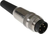 sv-40 Lumberg, SV 4 Pole M16 Din Plug, DIN EN 60529, 5A, 250 V ac IP40, Screw On, Male, Cable Mount