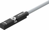 smt-8m-a-ps-24v-e-50-oe Festo Magneto Resistive Pneumatic Position Detector, IP65, IP68, IP69K, 24V dc, NO Operation, SMT-8, with LED