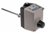 60302101-1-025-30-0-00-20-13-46-120-8-6000 Jumo Capillary Thermostat, +100°C Max, NO/NC, Automatic Reset, Surface Mount