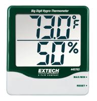 445703 Extech  Digital Hygrometer, ± 5 % Accuracy, -10 → 60°C Max, 10 → 99%RH Max