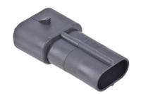 12034269 Delphi, Metri-Pack 630 Automotive Connector Plug Black Cable Mount 2 Way, Crimp Termination