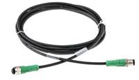 1681619 Phoenix Contact Male 5 way M12 to Female 5 way M12 Sensor Actuator Cable, 3m
