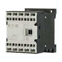 230165-dilem-10-g-c24vdc Eaton Contactor, 24 V Coil, 3-Pole, 42 A, 3 kW, 1N/O, 690 V
