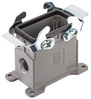 171-5705 RS PRO Heavy Duty Power Connector Housing, 2 x M25 Thread, Side Entry 10B Range