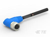 t4161410008-002 TE Connectivity Female 8 way M12 to 8 way Free End Sensor Actuator Cable, 1000 mm