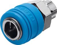 kd4-ck-6 Festo Brass Female Pneumatic Quick Connect Coupling, 14mm Nut