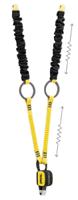 l015ab00 Petzl 2000mm Fall Arrest Lanyard OK Triact Karabiner Twin