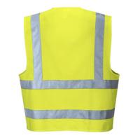 c470yer6x7x Portwest Yellow Comfortable, Soft Hi Vis Vest, 6XL → 7XL