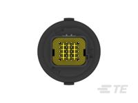 1-2350891-1 TE Connectivity, NTSEAL Automotive Connector Socket Panel Mount 20 Way, Solder Termination