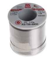 800-7646 RS PRO Wire, 1.01mm Lead solder, 183°C Melting Point