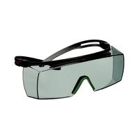 sf3717asp-blk-eu 3M Secure-Fit 3700 OTG, Scratch Resistant Safety Goggles with Grey Lenses