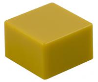 b32-1330 Omron Yellow Tactile Switch Cap for Series B3F-4000, Series B3F-5000, Series B3W-4000, B32-1330