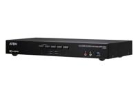 cs1844 Aten 4 Port USB HDMI KVM Switch, 3.5 mm Jack 4096 x 2160 Maximum Resolution