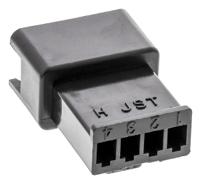 smr-04v-b JST Female Connector Housing, 4 Way, 1 Row