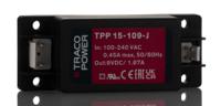 tpp-15-109-j TRACOPOWER Switching Power Supply, TPP 15-109-J, 9V dc, 1.67A, 15W, 1 Output, 120 → 370 V dc, 85 → 264 V