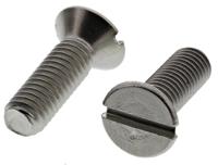 158-3449 RS PRO Slot M5 Countersunk A4 316 Stainless Steel Machine Screws DIN 963 x 16.0mm