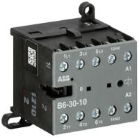gjl1211001r8100-b6-30-10-80 ABB B6 B Contactor, 230 V ac Coil, 3-Pole, 9 A, 4 kW, 3NO, 690 V ac