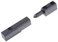 96-10-572 Southco Zinc Barrel Hinge with a Lift-off Pin, Screw Fixing, 62.5mm x 17.5mm x 15mm