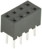 a3c-8da-2dsa71 Hirose A3C Series Straight Through Hole Mount PCB Socket, 8-Contact, 2-Row, 2mm Pitch, Solder Termination