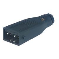 934442200-stas-4-n-v0-sw Hirschmann, STAS IP54 Black Cable Mount 4P + E Power Connector Plug, Rated At 10A, 250 V dc, 400 V ac